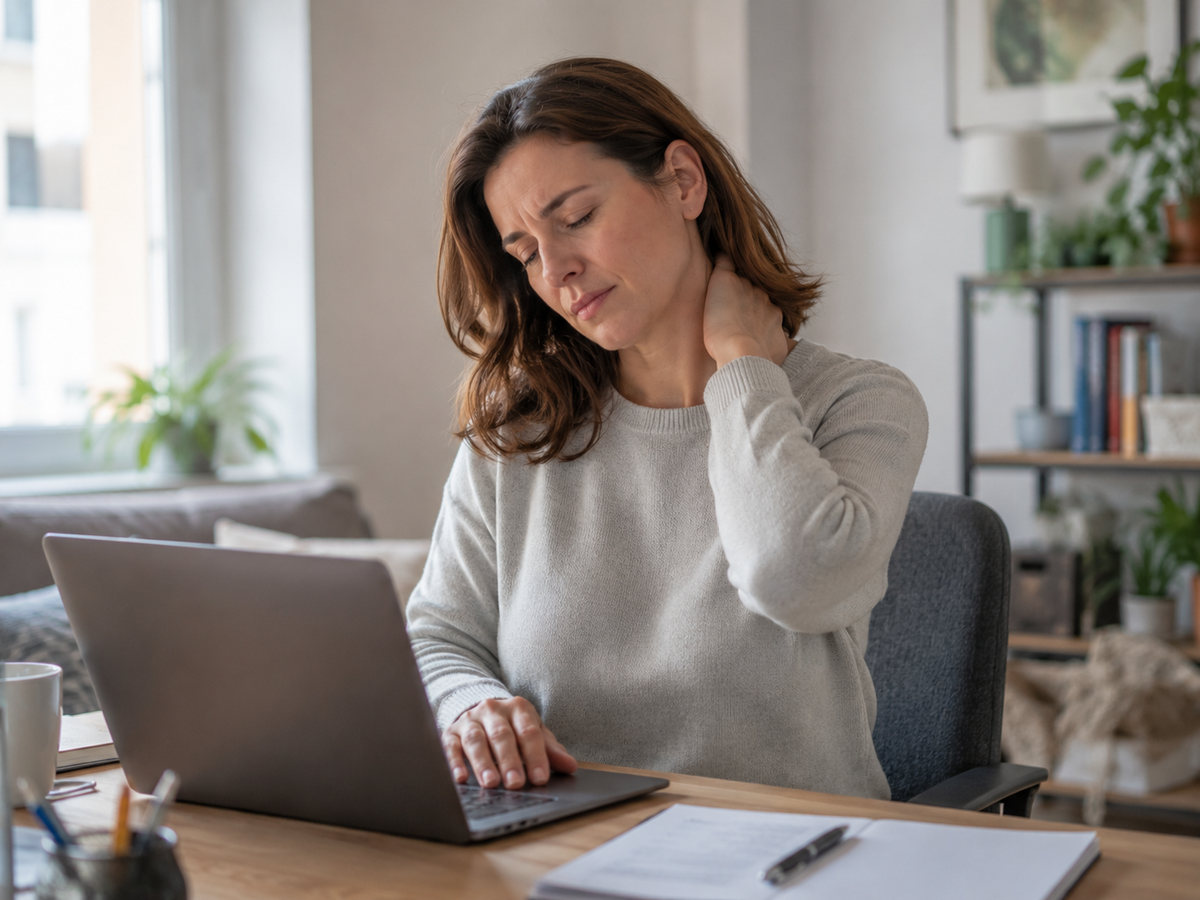 Neck Pain From Desk Work: Why It Happens and What Helps