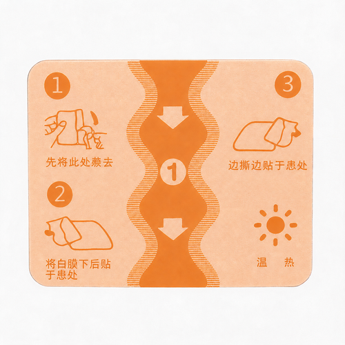Herbal Warming Relief Patch - inner packaging